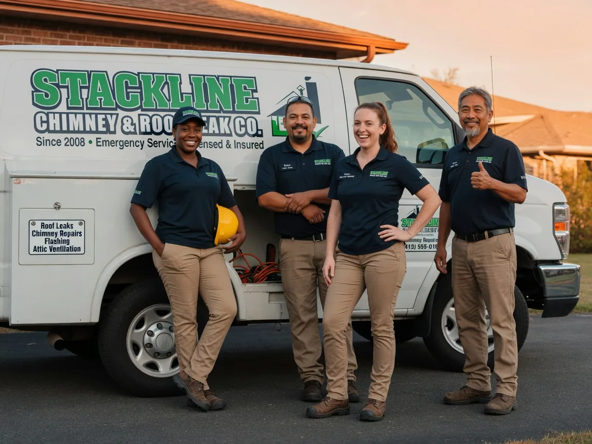 Chimney flashing repair company in Munday, TX